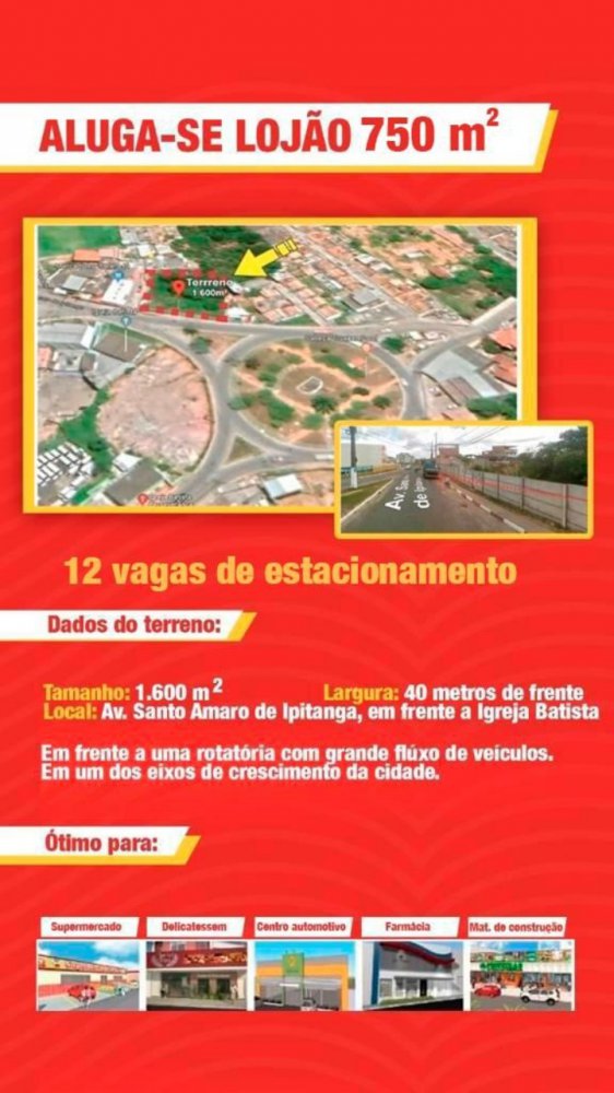 Loja - Venda - Litoral Norte - Lauro de Freitas - BA